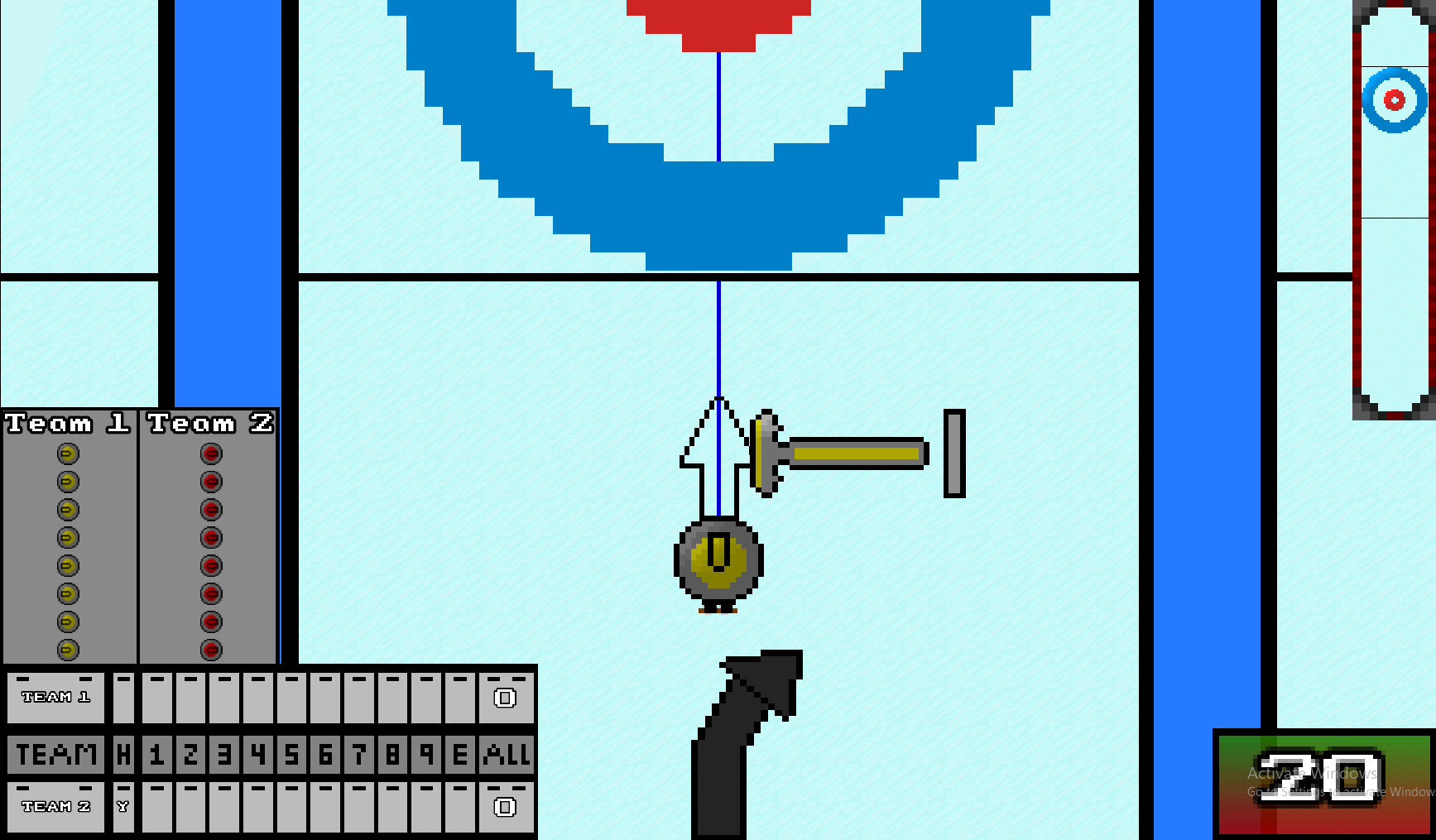 Curling Simulator screenshot 1