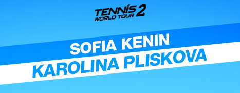 Tennis World Tour 2 - Sofia Kenin & Karolina Pliskova screenshot 1
