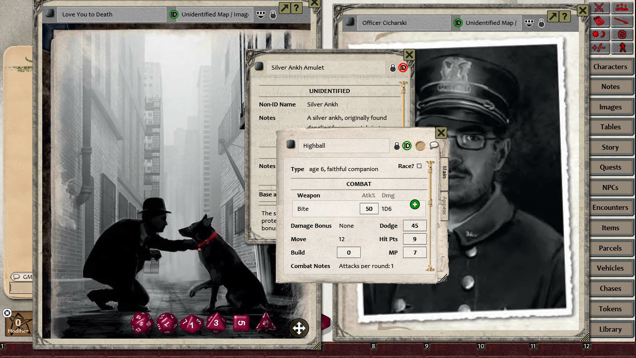 Fantasy Grounds - Does Love Forgive? screenshot 5