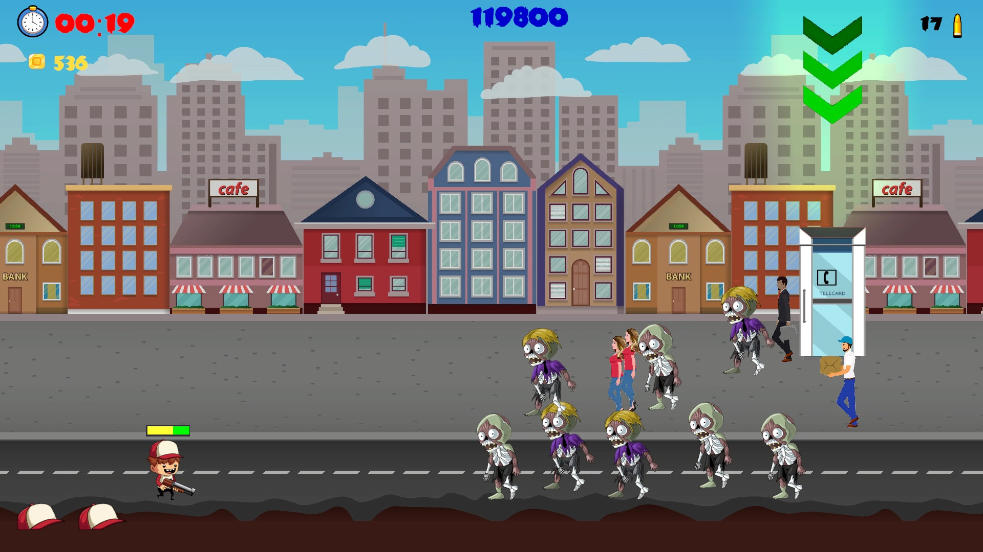 Red Cap Zombie Hunter screenshot 23
