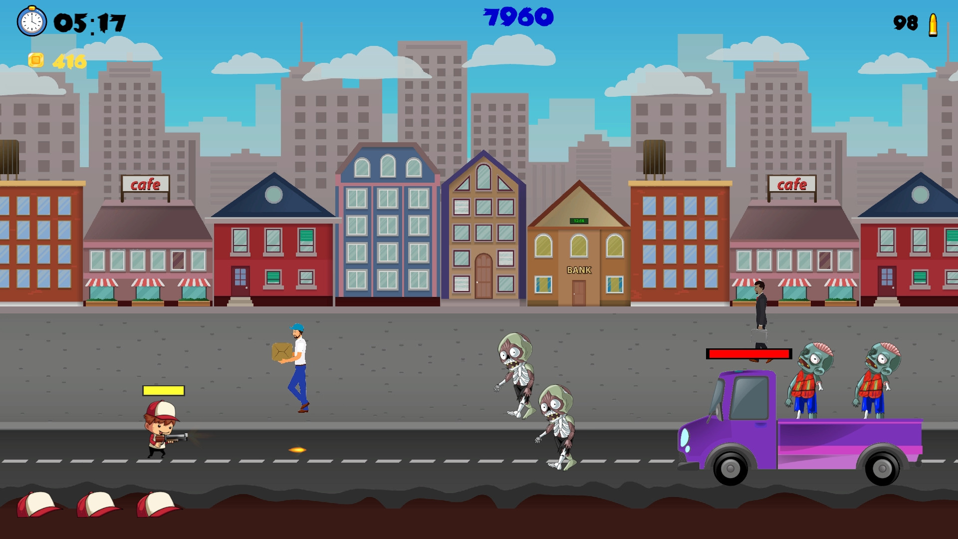 Red Cap Zombie Hunter screenshot 21