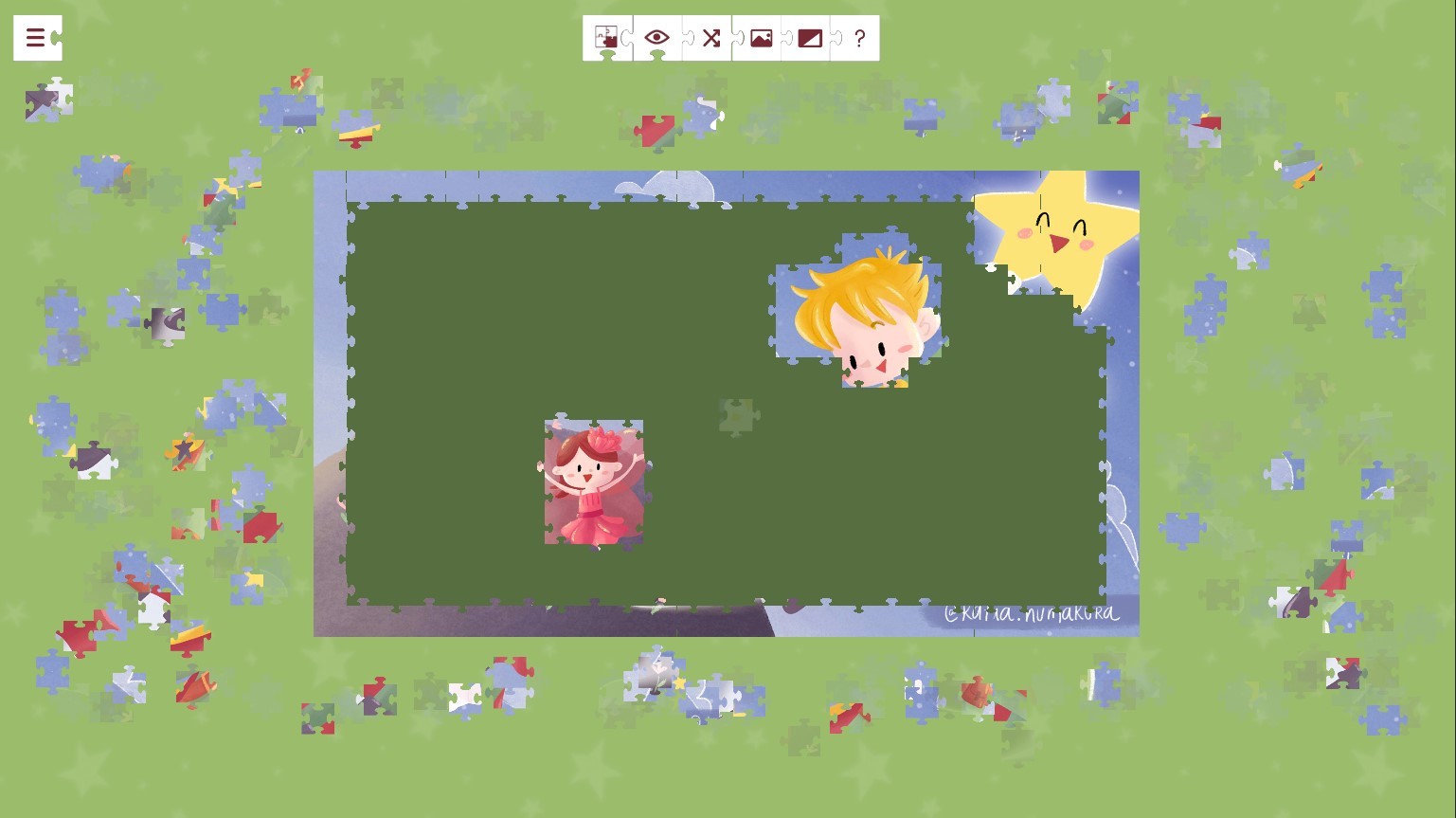 My Little Prince - a jigsaw puzzle tale screenshot 5