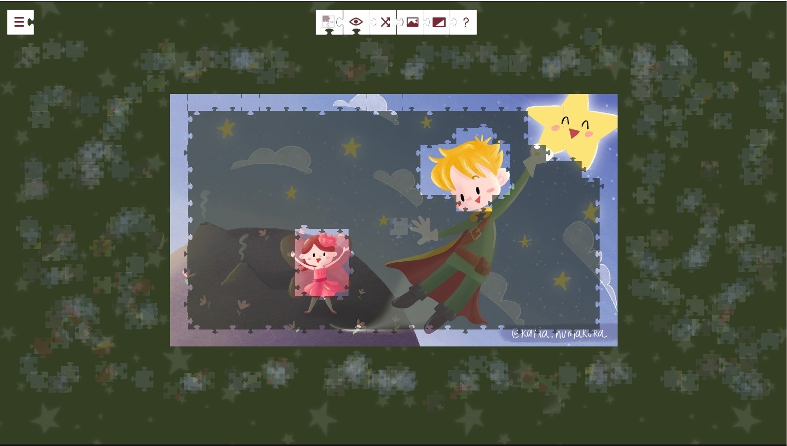 My Little Prince - a jigsaw puzzle tale screenshot 6