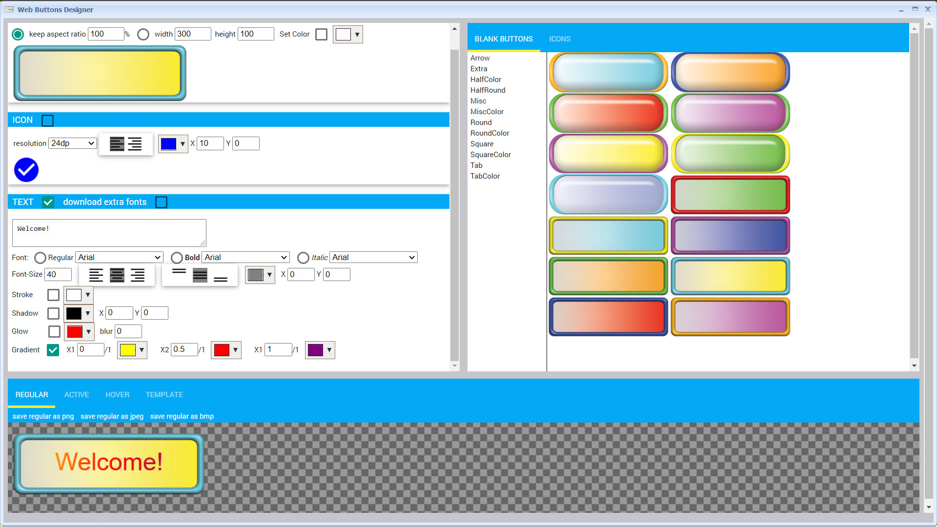 Web Buttons Designer screenshot 5