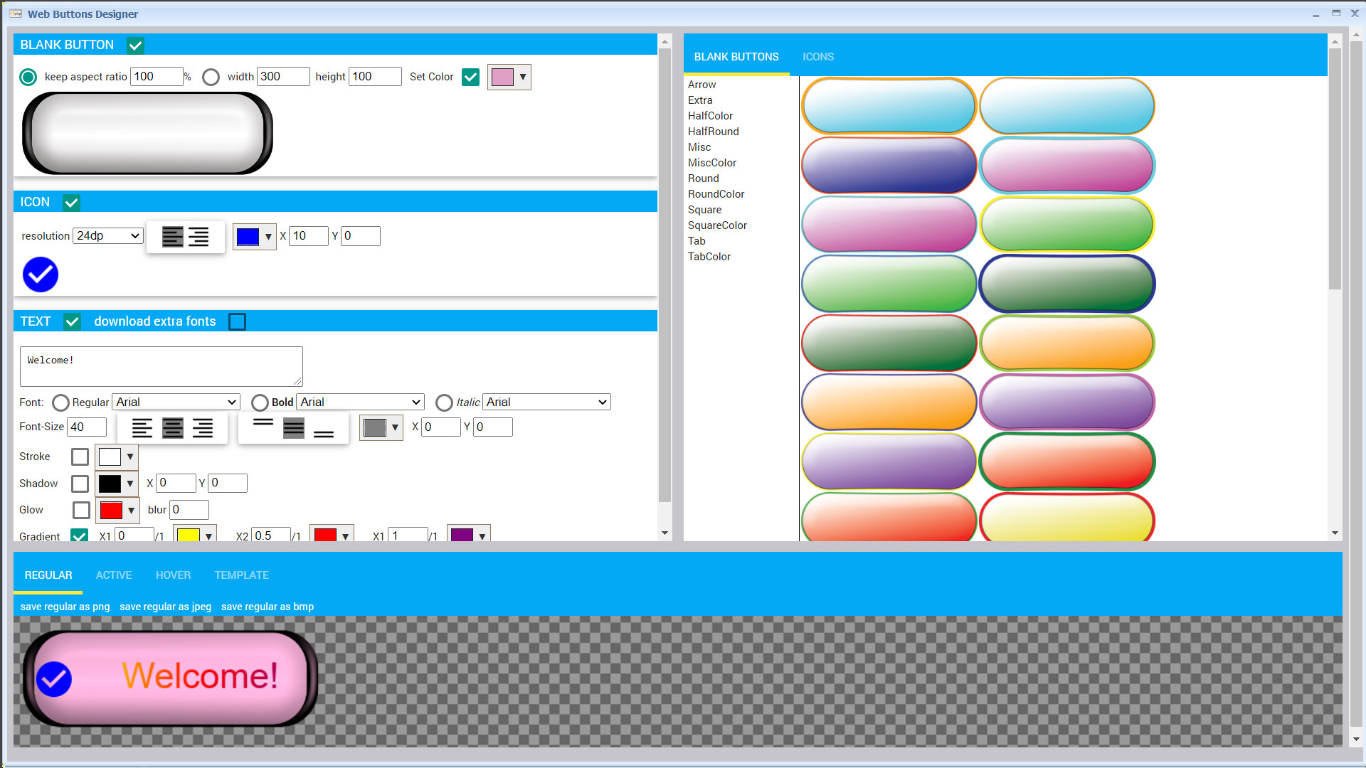 Web Buttons Designer screenshot 3