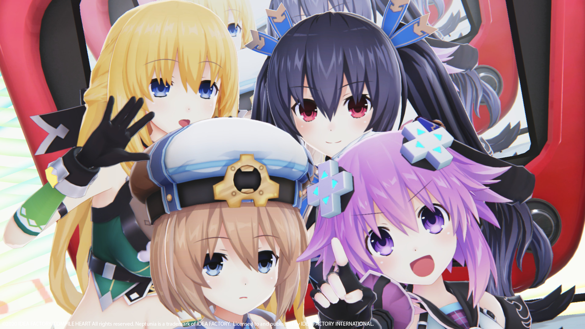 Neptunia Virtual Stars screenshot 1