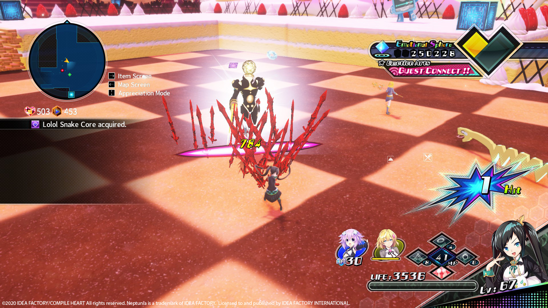Neptunia Virtual Stars screenshot 6