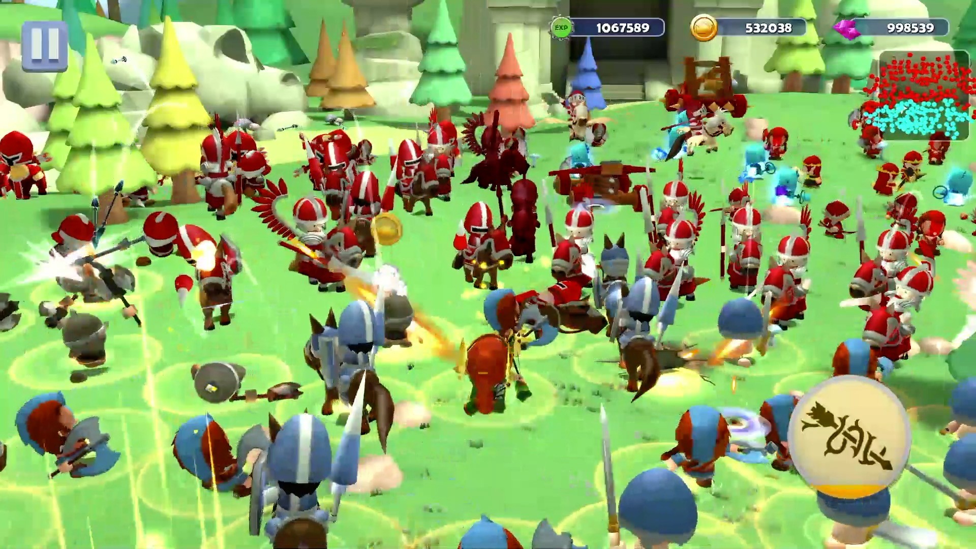 Mini Warriors: Brawler Army screenshot 3