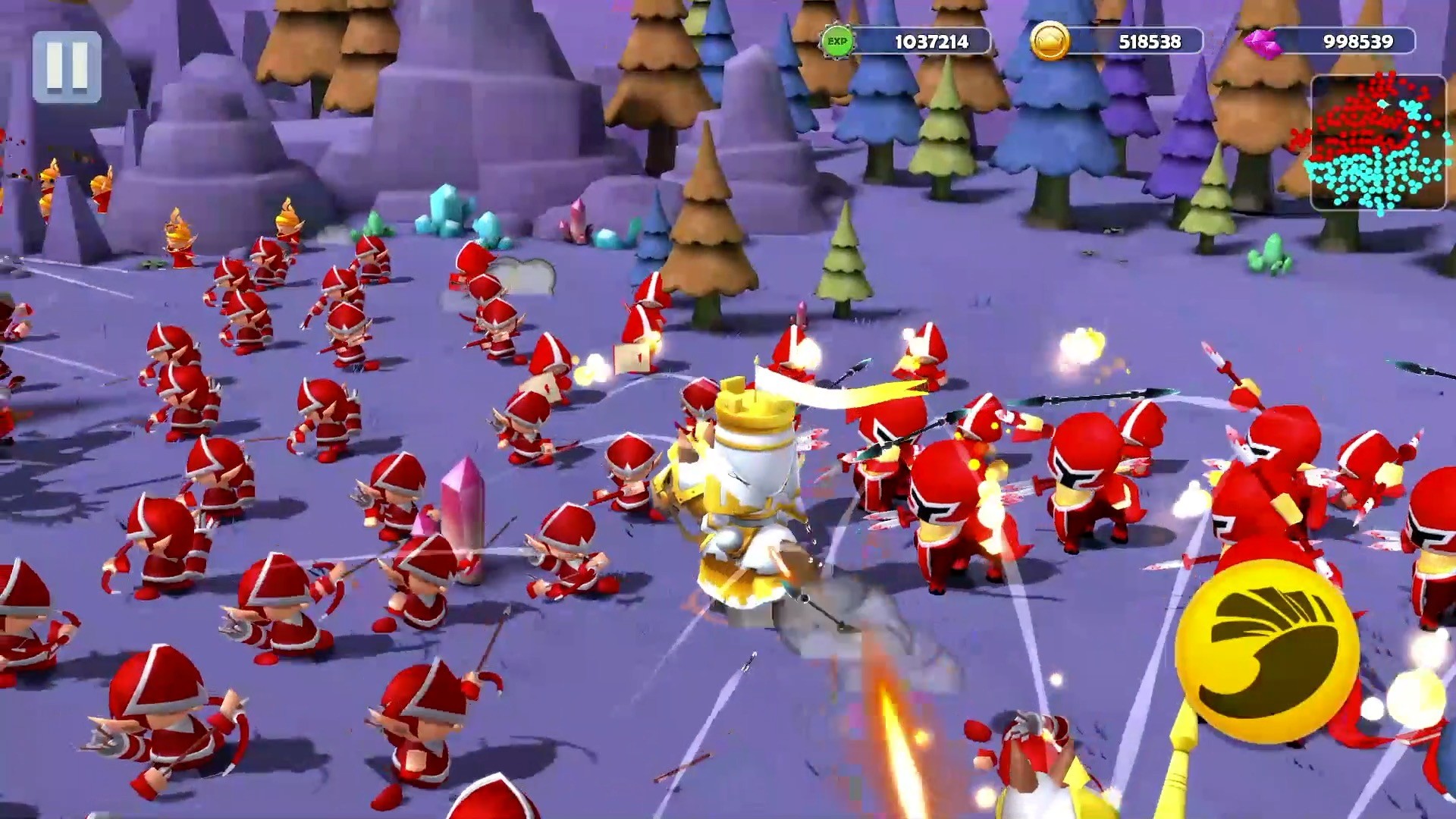 Mini Warriors: Brawler Army screenshot 1