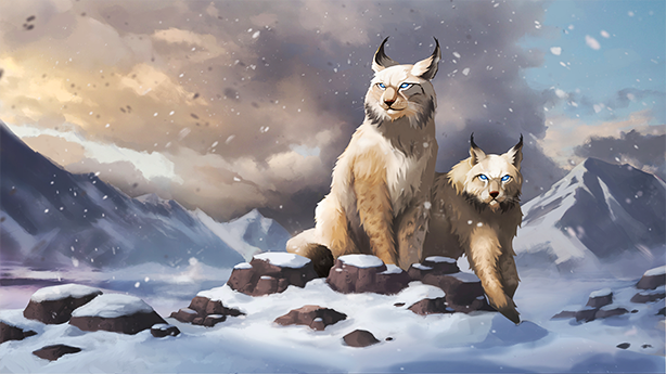 Northgard - Brundr & Kaelinn, Clan of the Lynx thumbnail