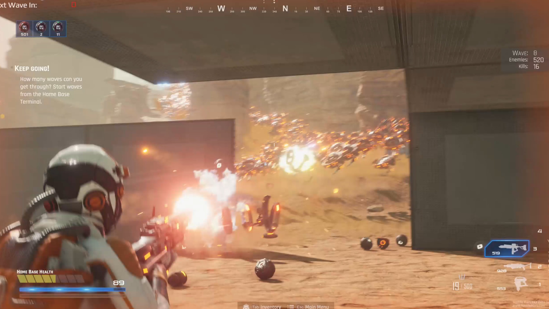 Hostile Mars screenshot 1
