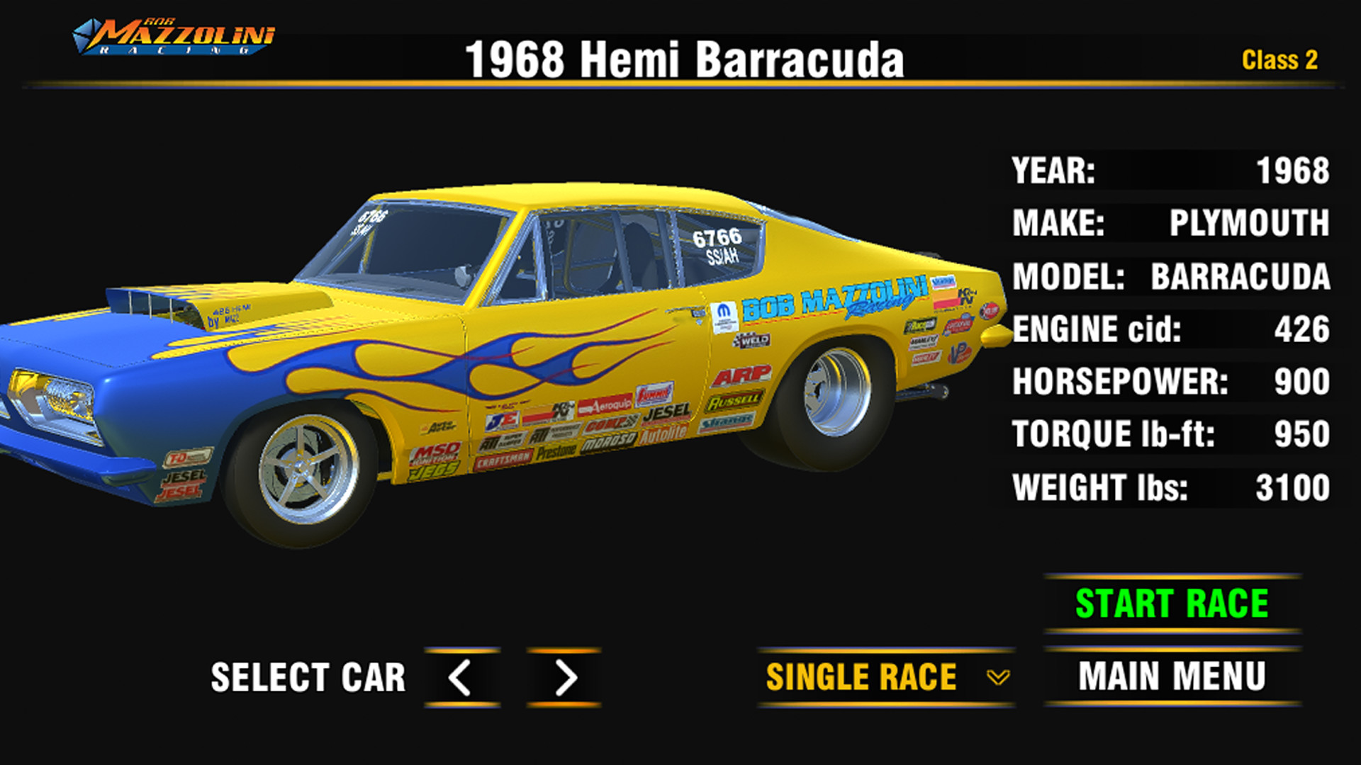 Bob Mazzolini Racing screenshot 1