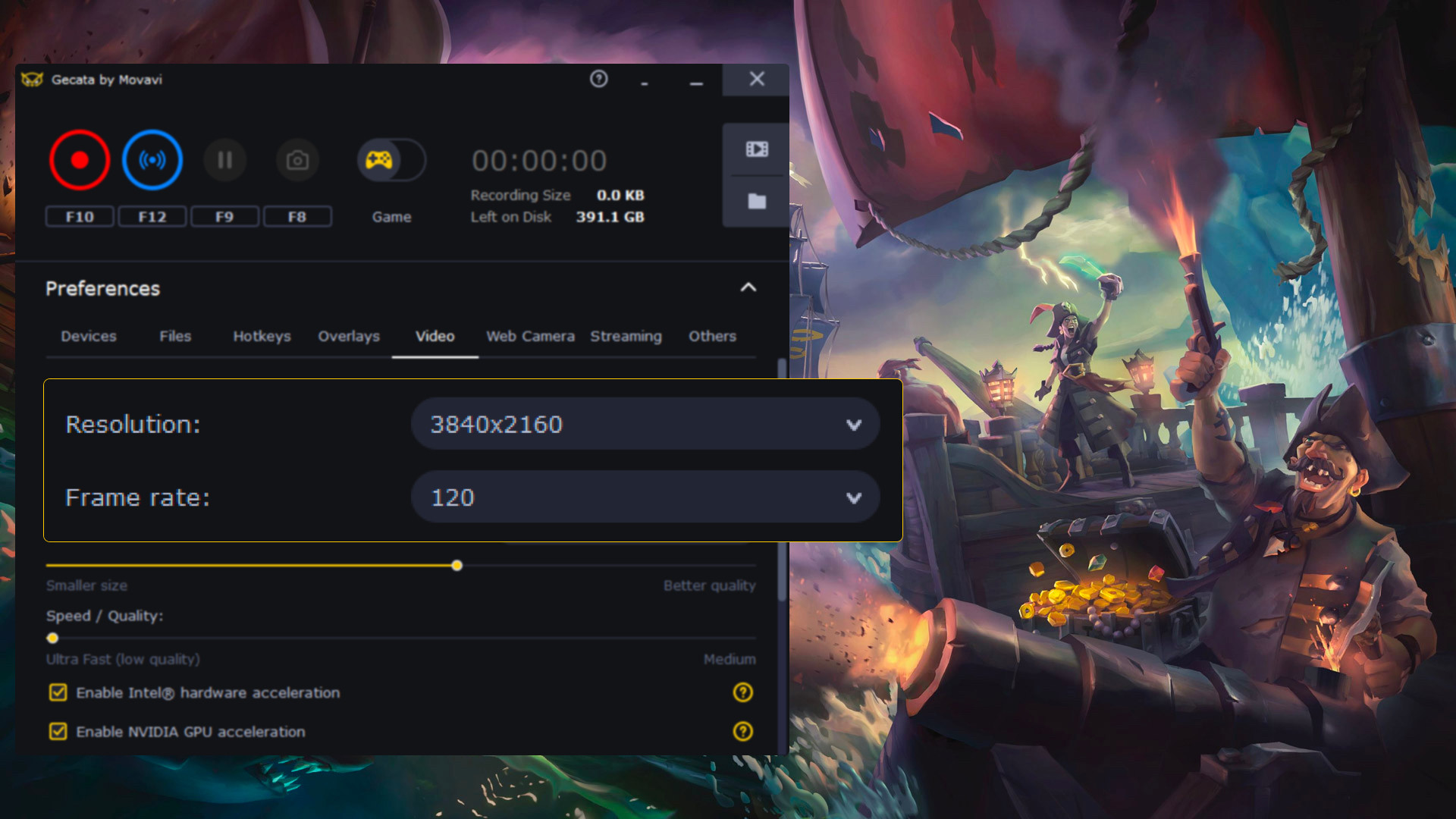 Gecata by Movavi 6 – Streaming and Game Recording Software screenshot 3