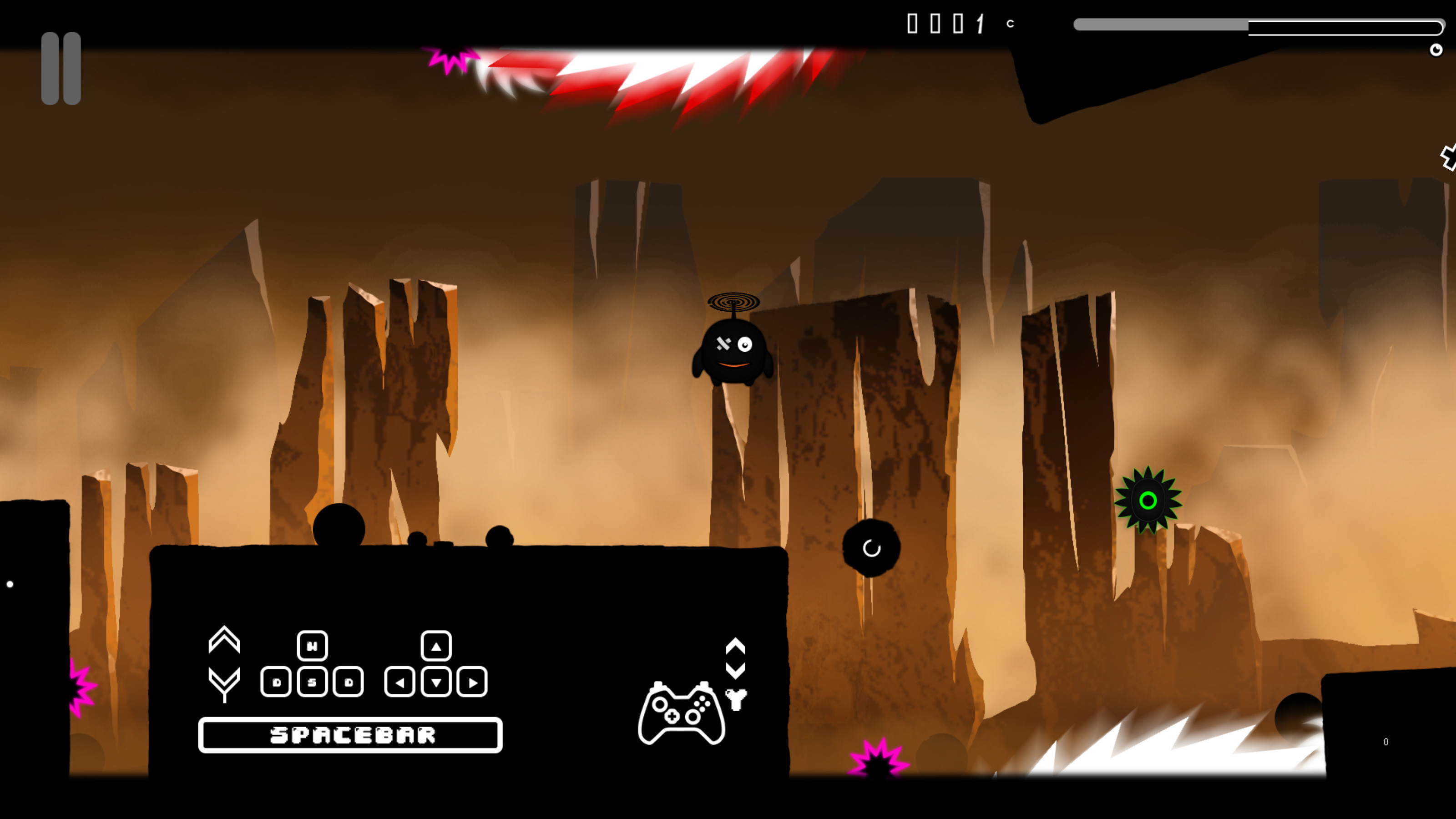 SmFly: Gravity Adventure screenshot 1