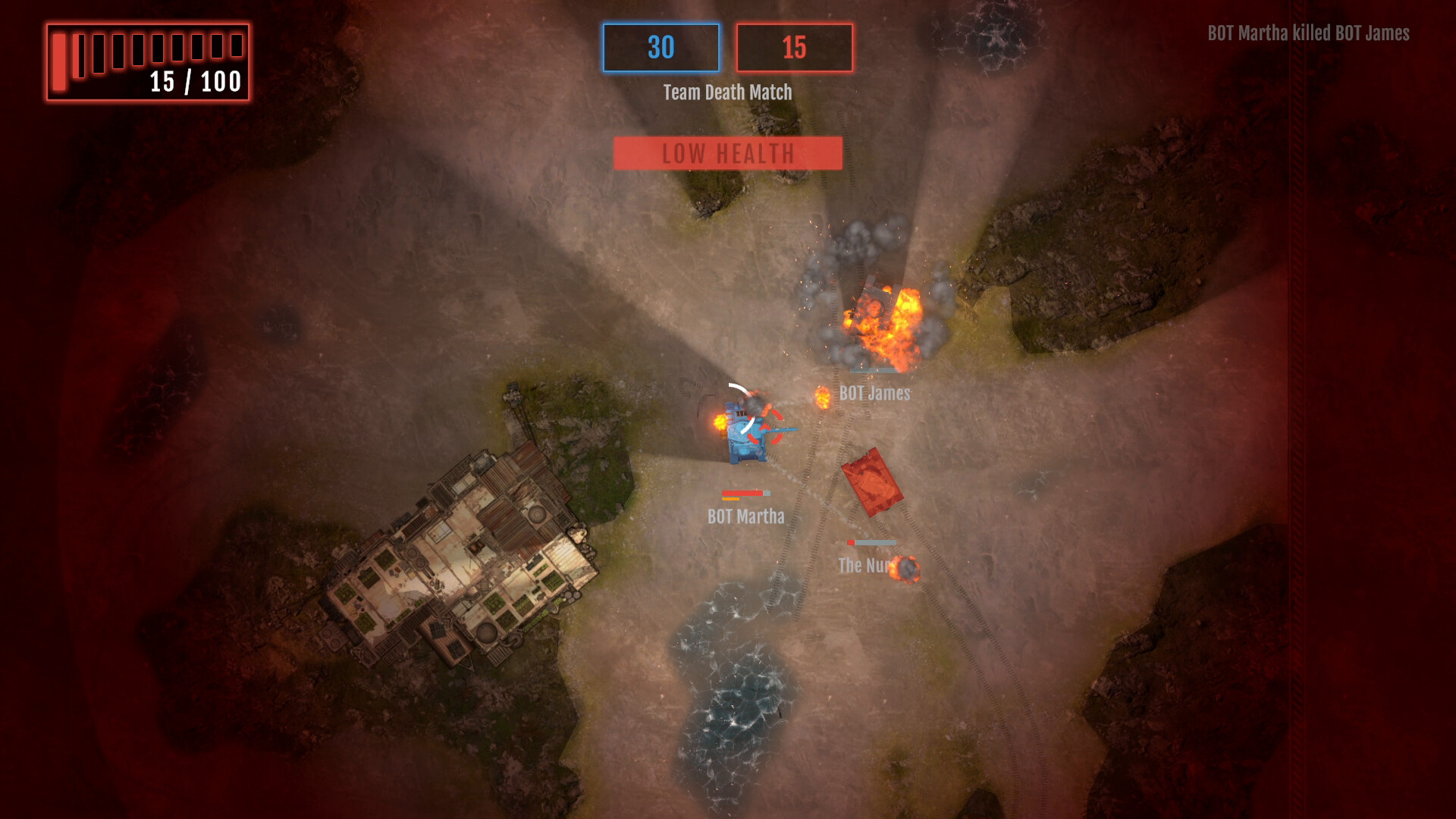 TREAD: Arcade Tank Combat screenshot 4