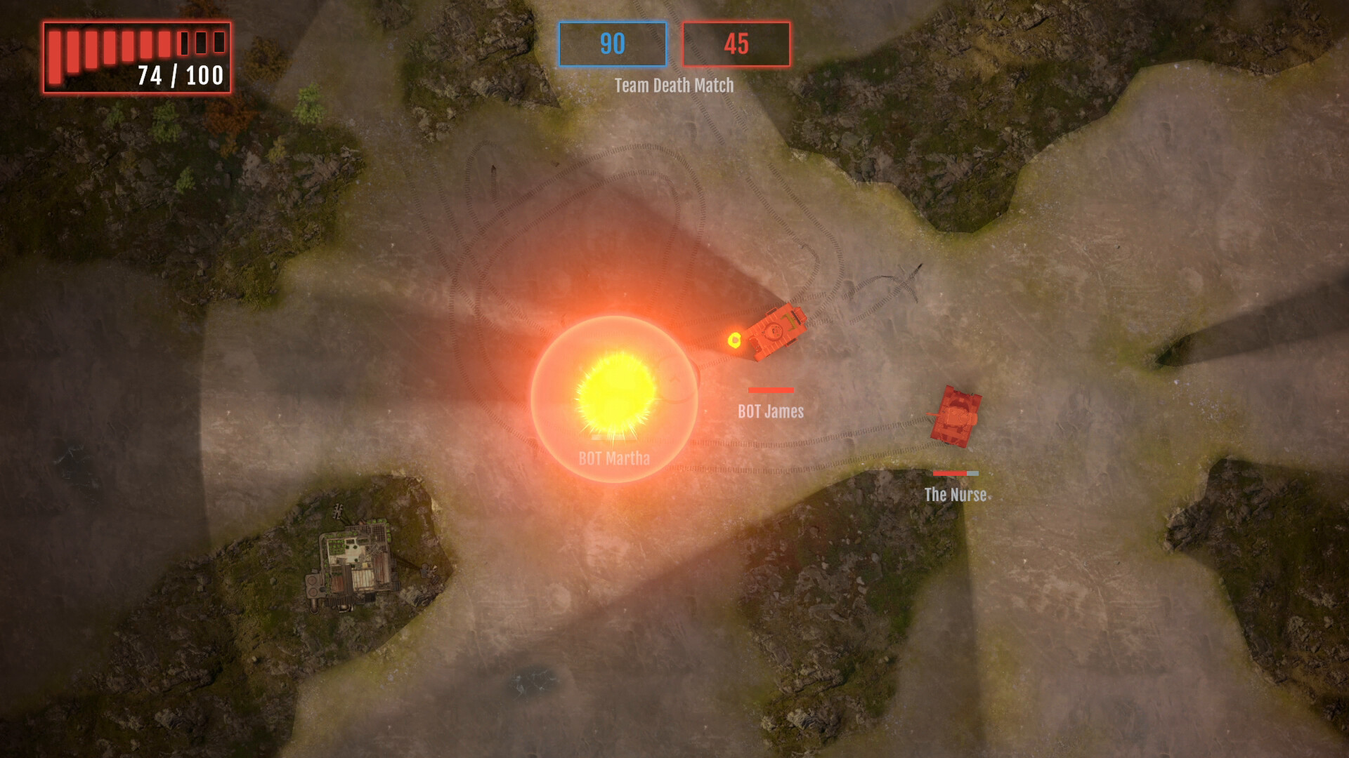 TREAD: Arcade Tank Combat screenshot 13