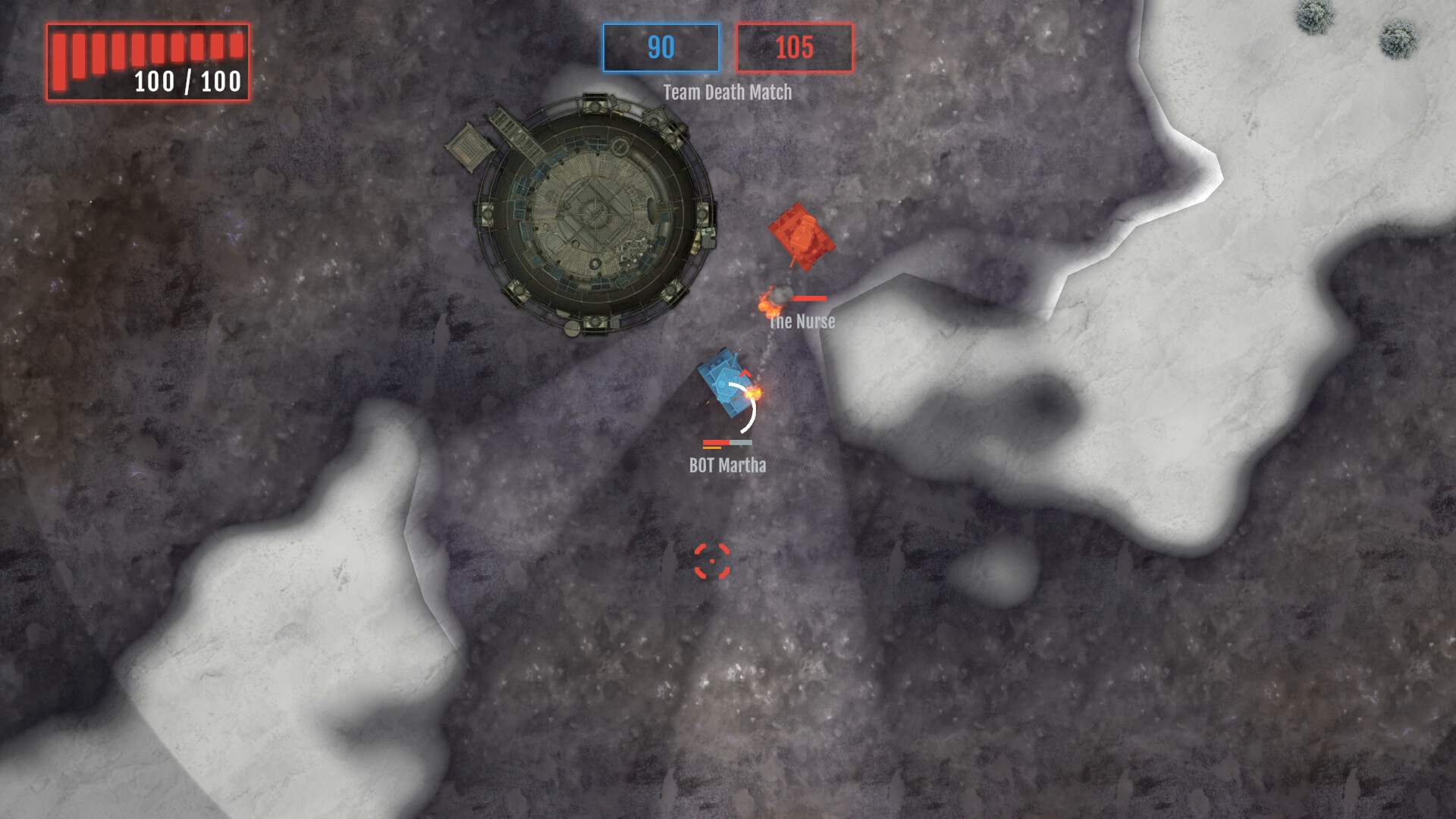 TREAD: Arcade Tank Combat screenshot 2