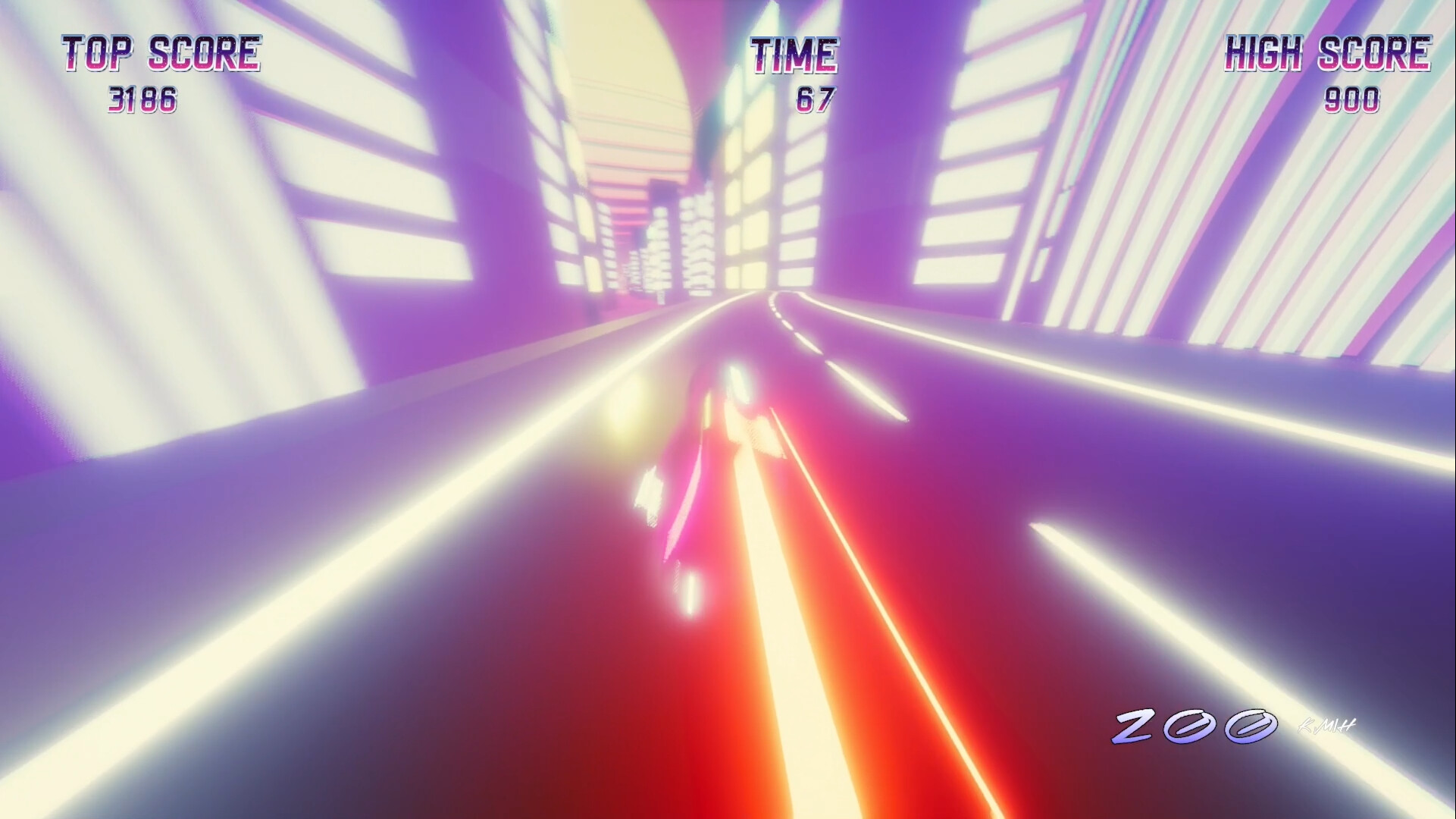 Synthwave Glider screenshot 3