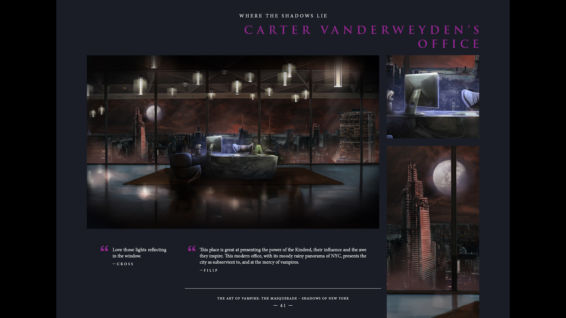 Vampire: The Masquerade - Shadows of New York Artbook screenshot 3