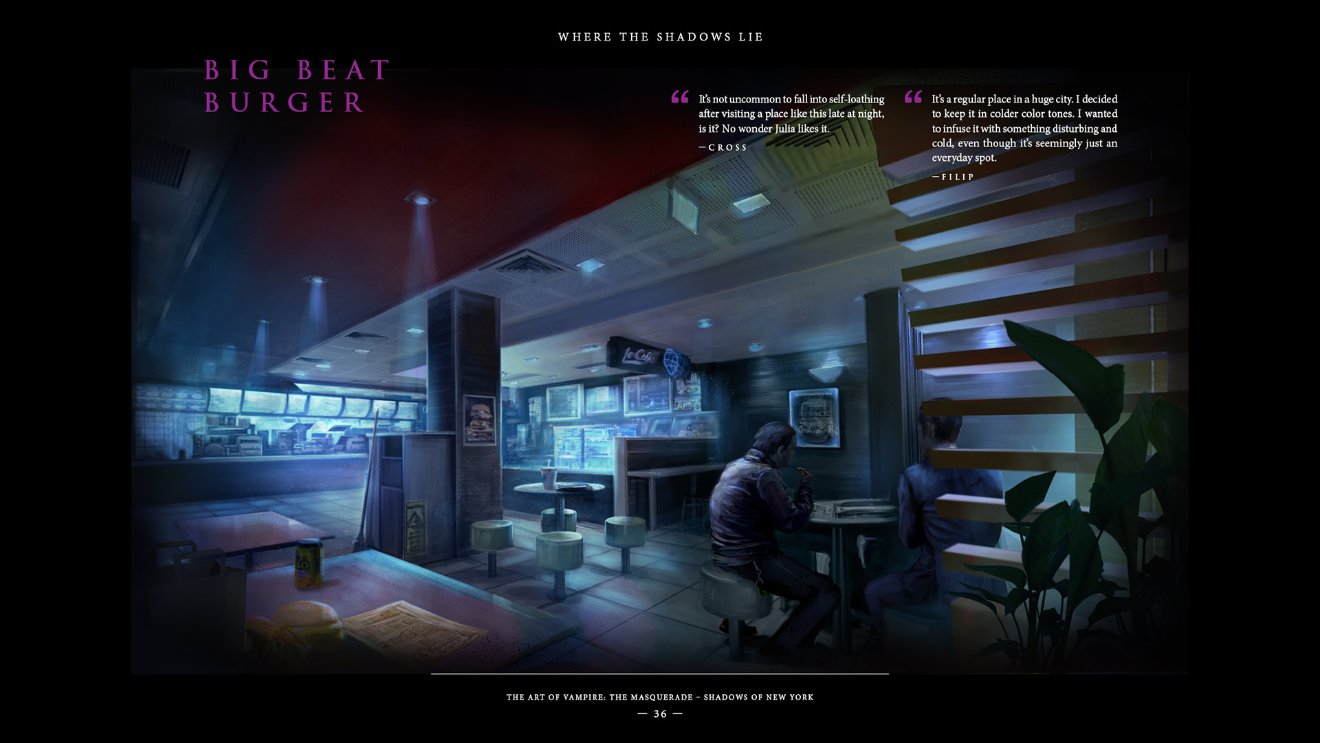 Vampire: The Masquerade - Shadows of New York Artbook screenshot 9
