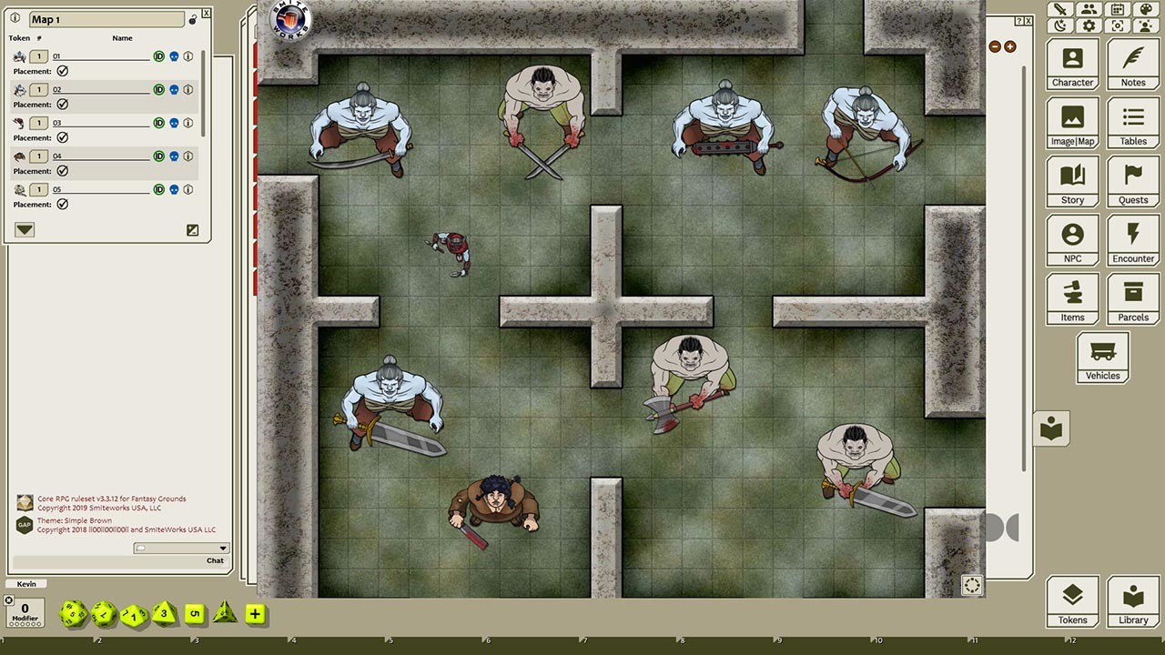Fantasy Grounds - Orcs & Ogres screenshot 2
