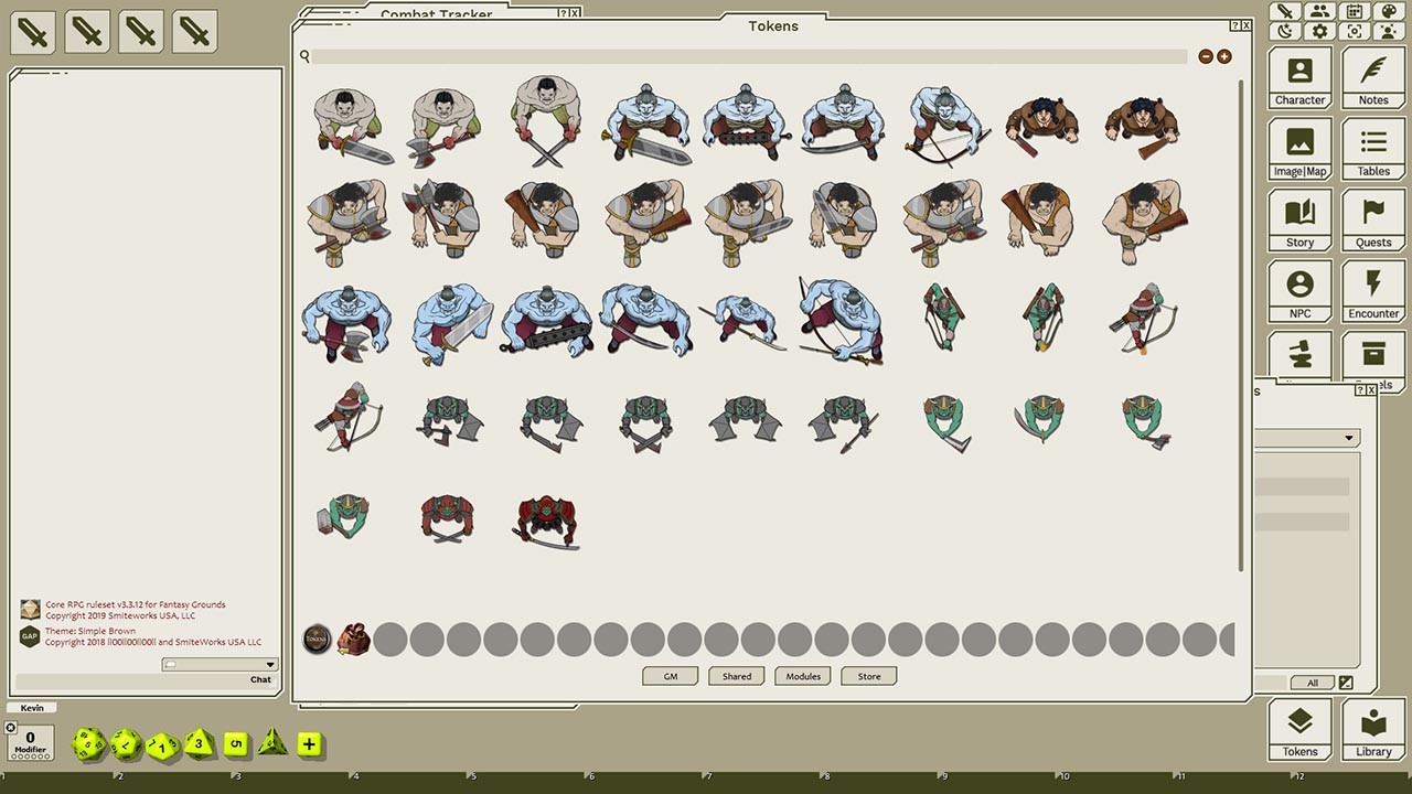 Fantasy Grounds - Orcs & Ogres screenshot 1