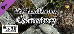 Fantasy Grounds - Black Scrolls Cemetery (Map Tile Pack)