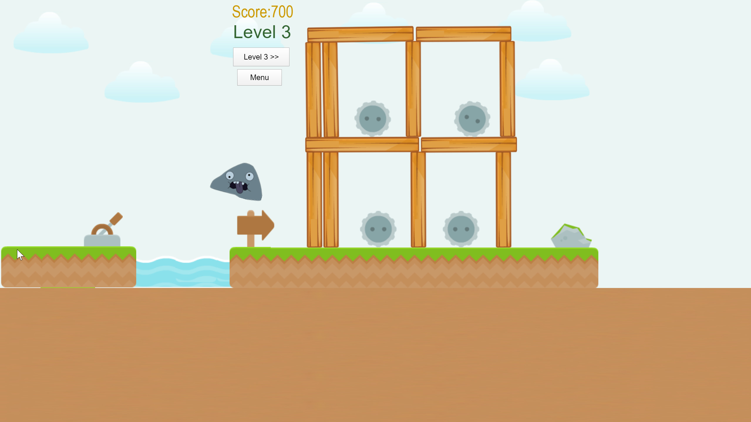 Angry Rock screenshot 1