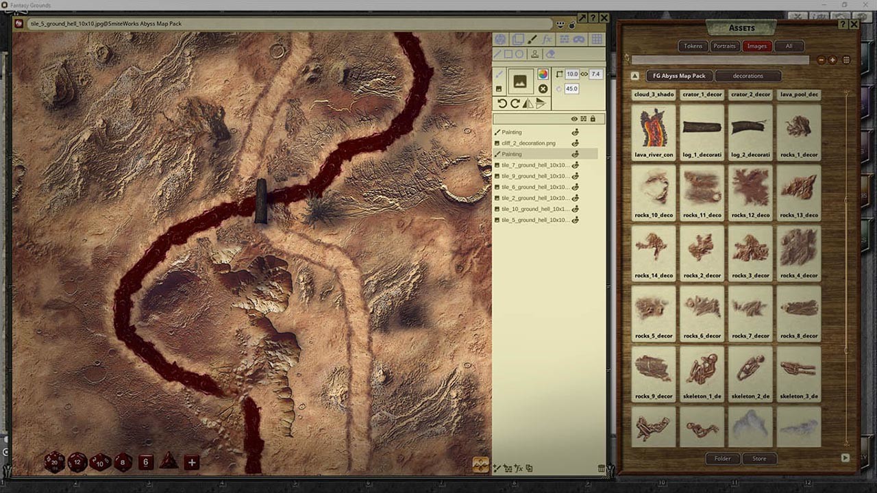 Fantasy Grounds - FG Abyss Map Pack screenshot 5