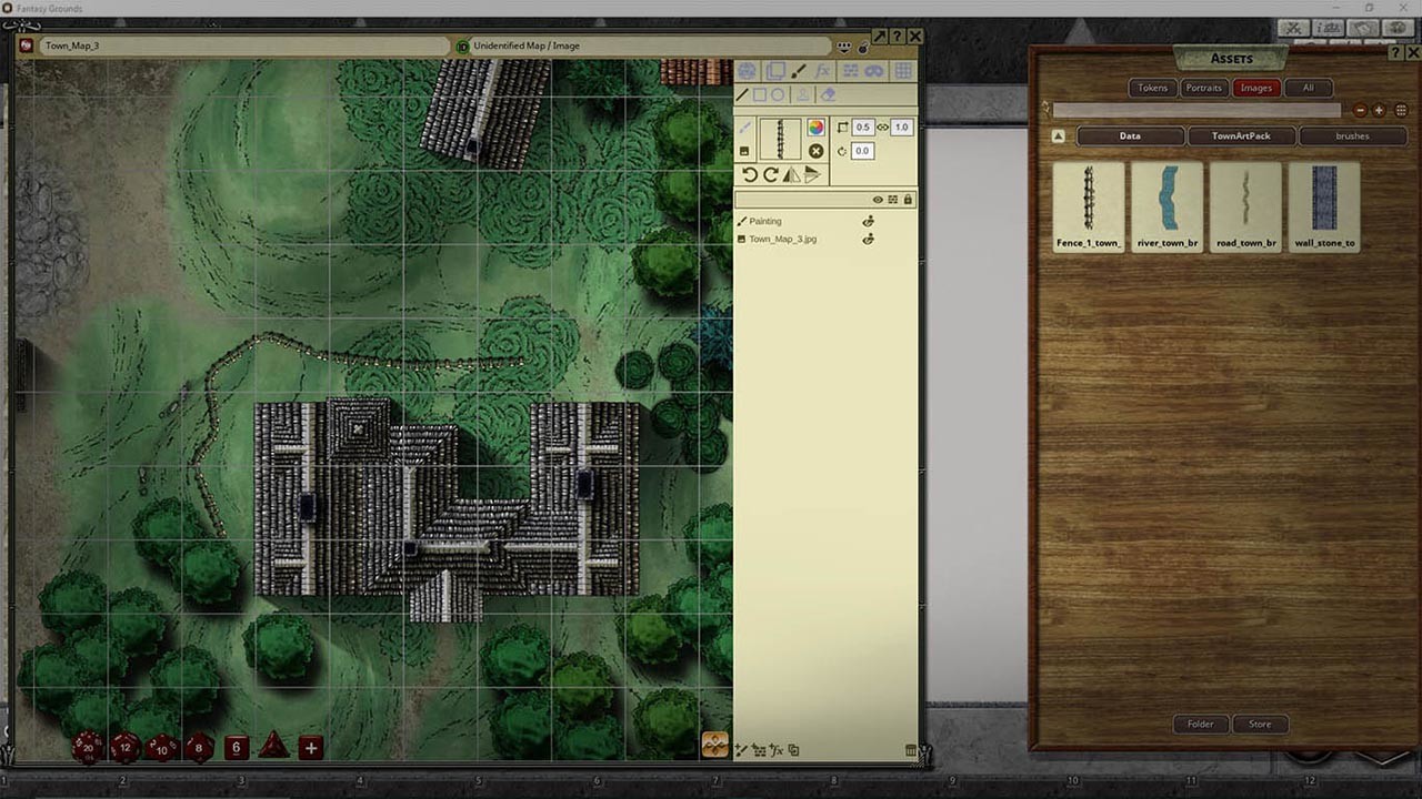Fantasy Grounds - FG Town Maps 2 screenshot 4
