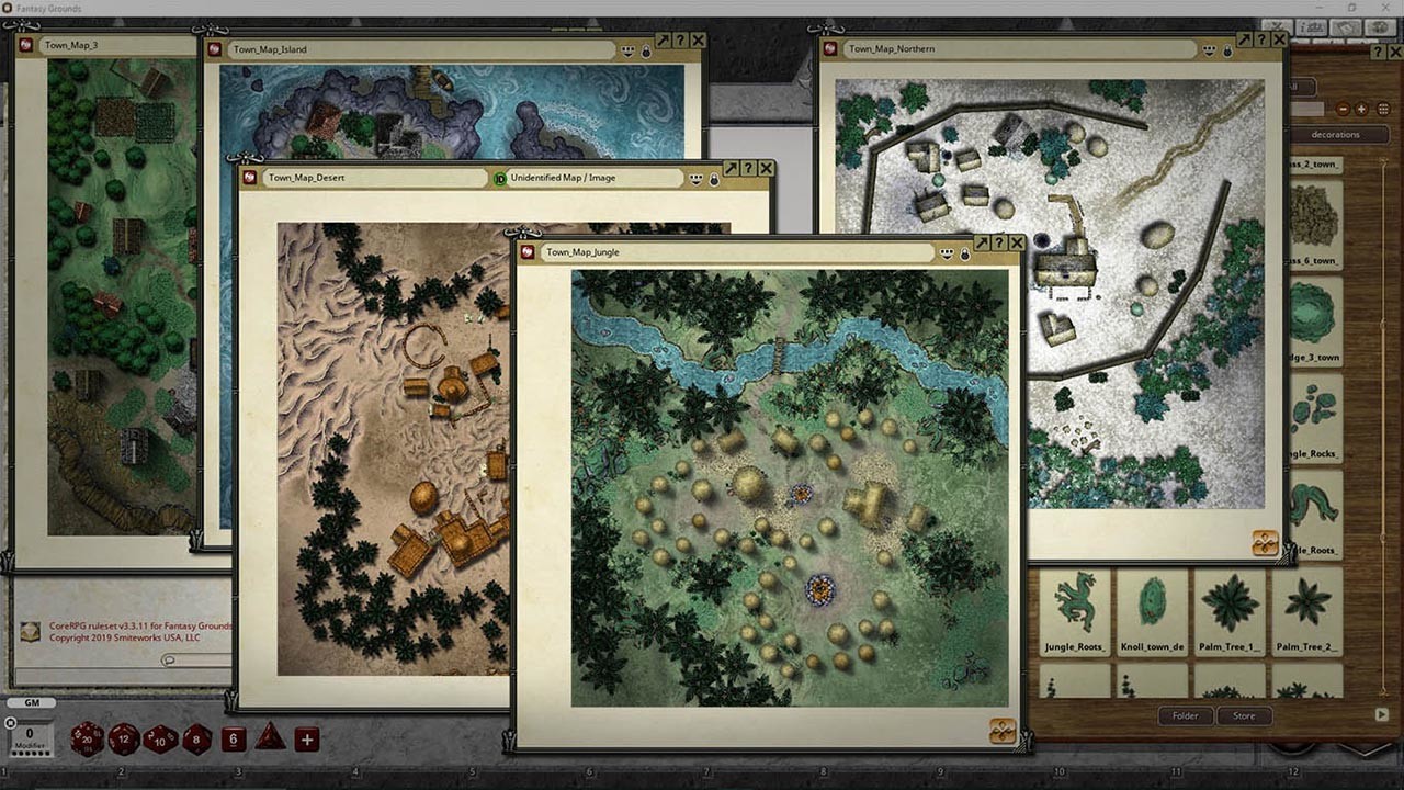 Fantasy Grounds - FG Town Maps 2 screenshot 5