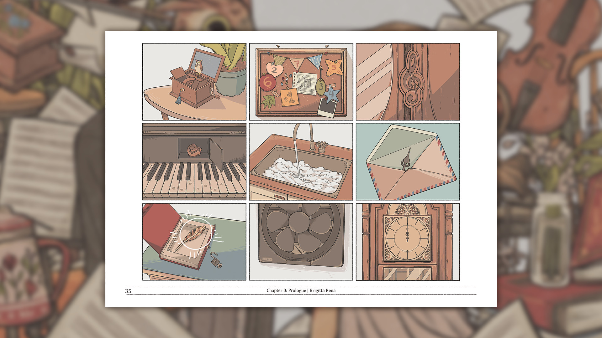 When The Past Was Around - Artbook DLC screenshot 5