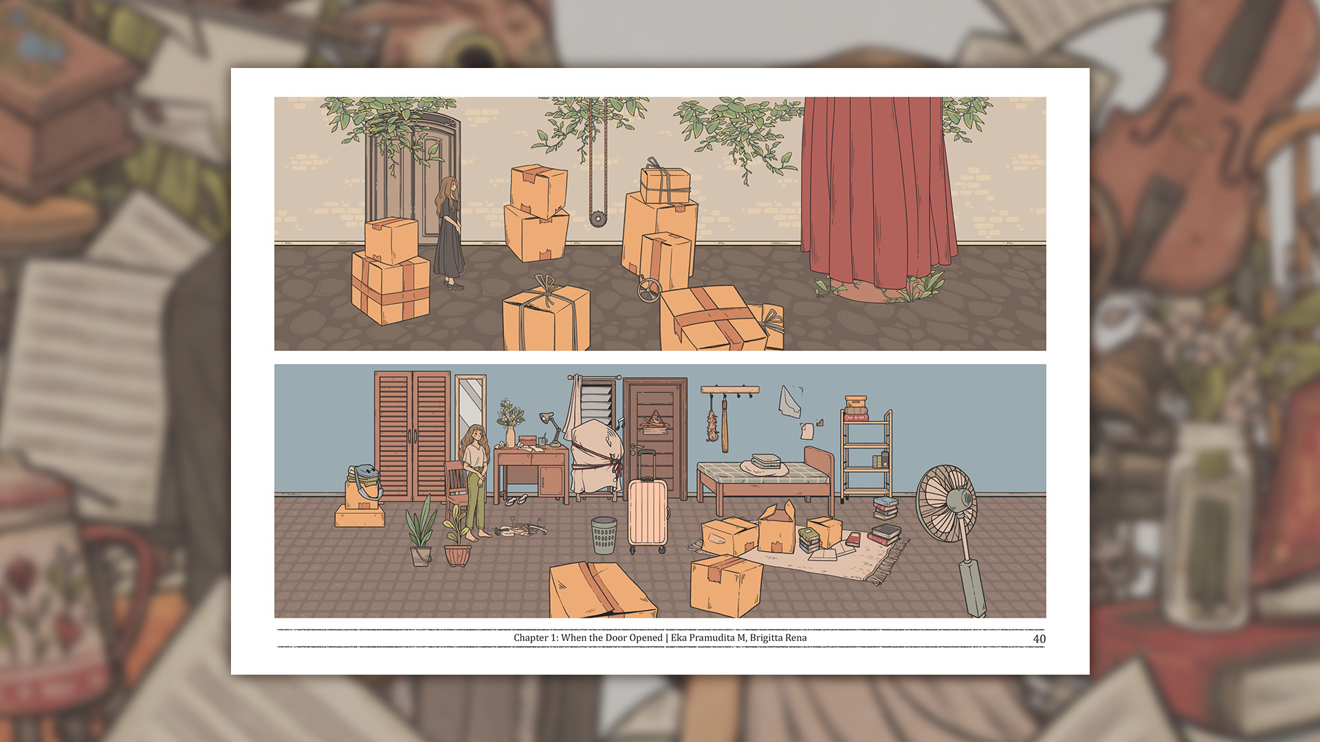 When The Past Was Around - Artbook DLC screenshot 3