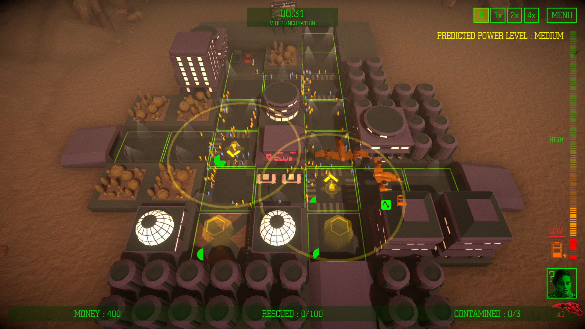 Infectra screenshot 1