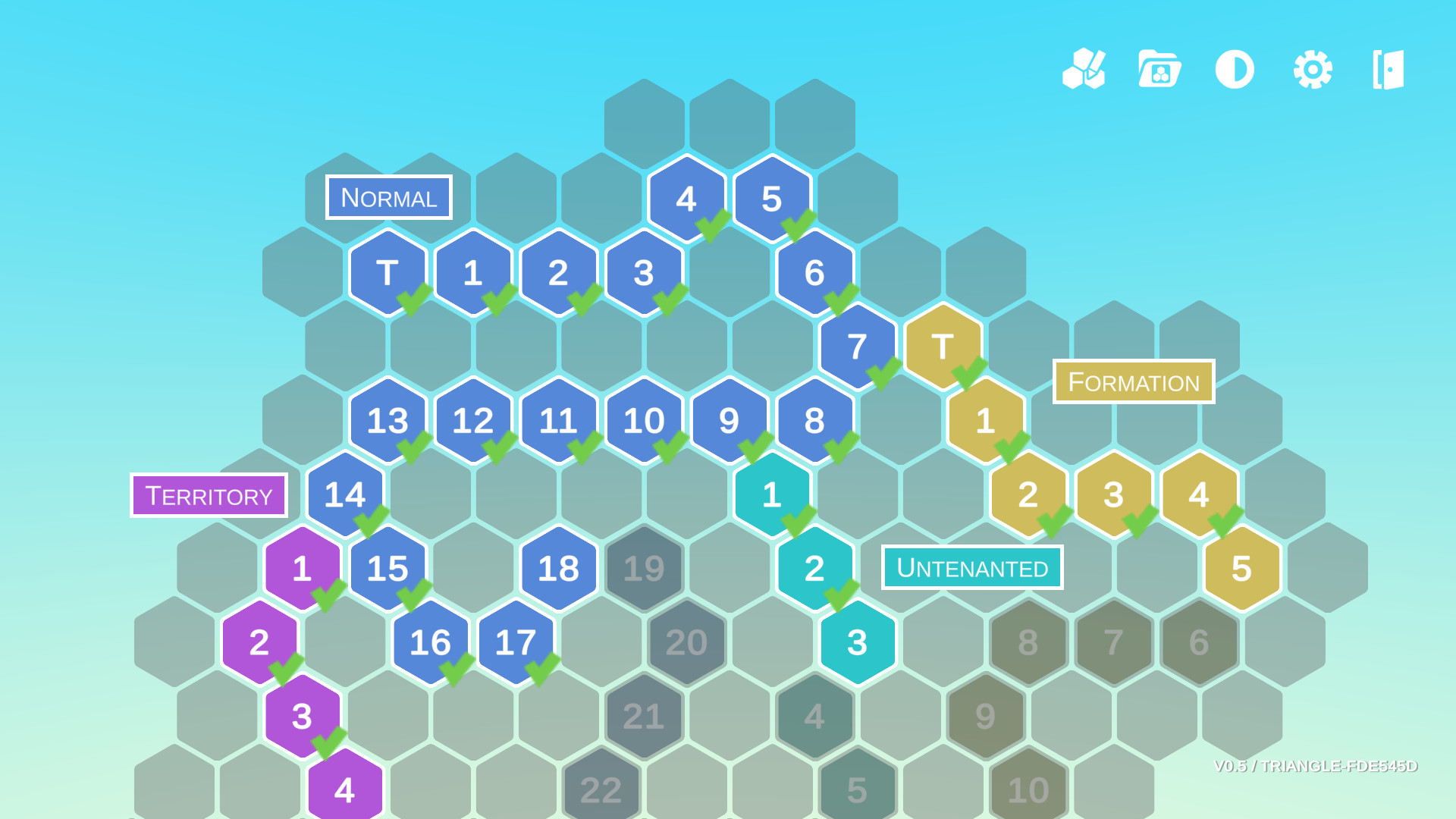 Hexdoku screenshot 1