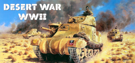 Desert War WWII: header artwork
