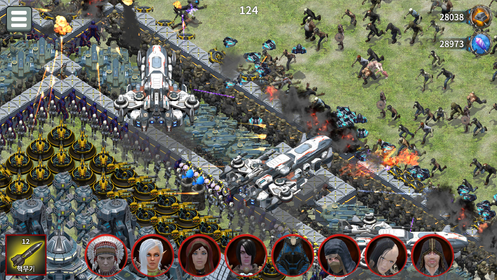 Zombie Rush - Heroes screenshot 3