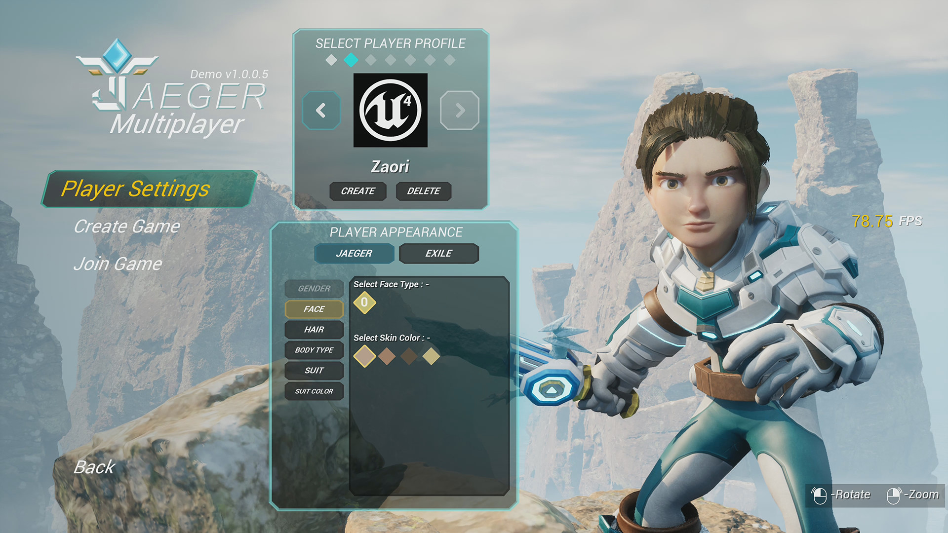 Jaeger screenshot 1