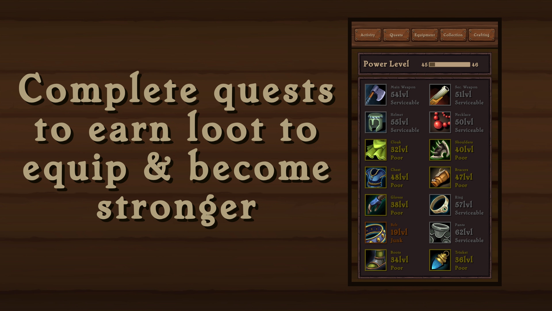 Loot Grind Simulator screenshot 1