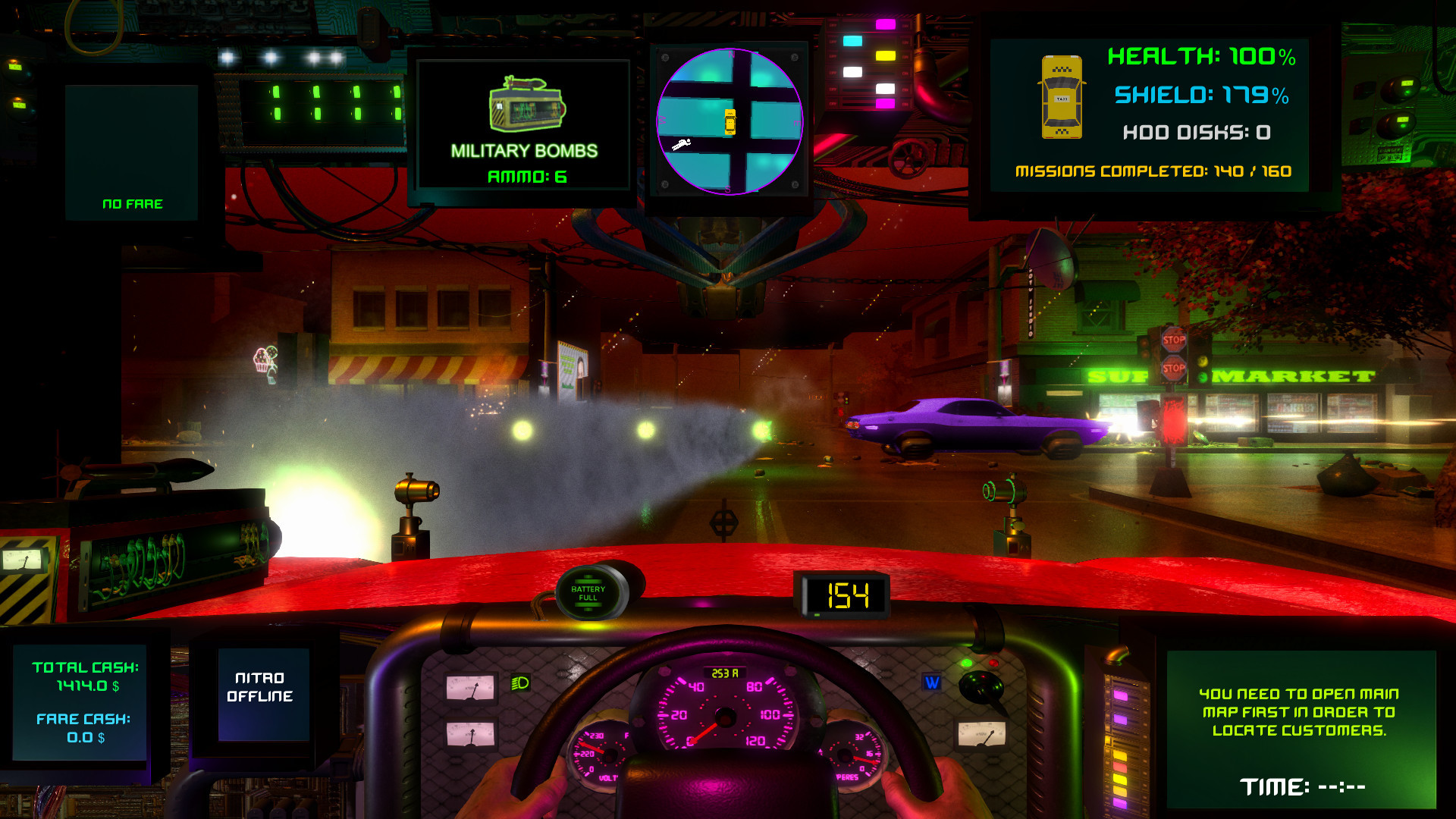 CyberTaxi screenshot 2