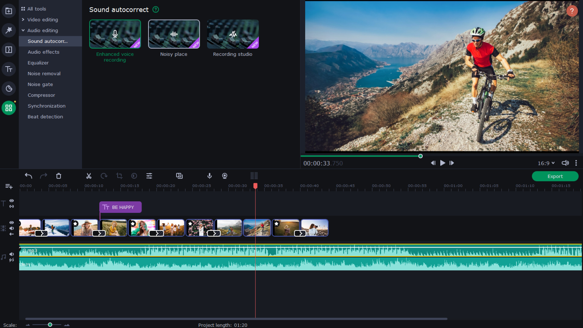 Movavi Slideshow Maker 8 screenshot 2