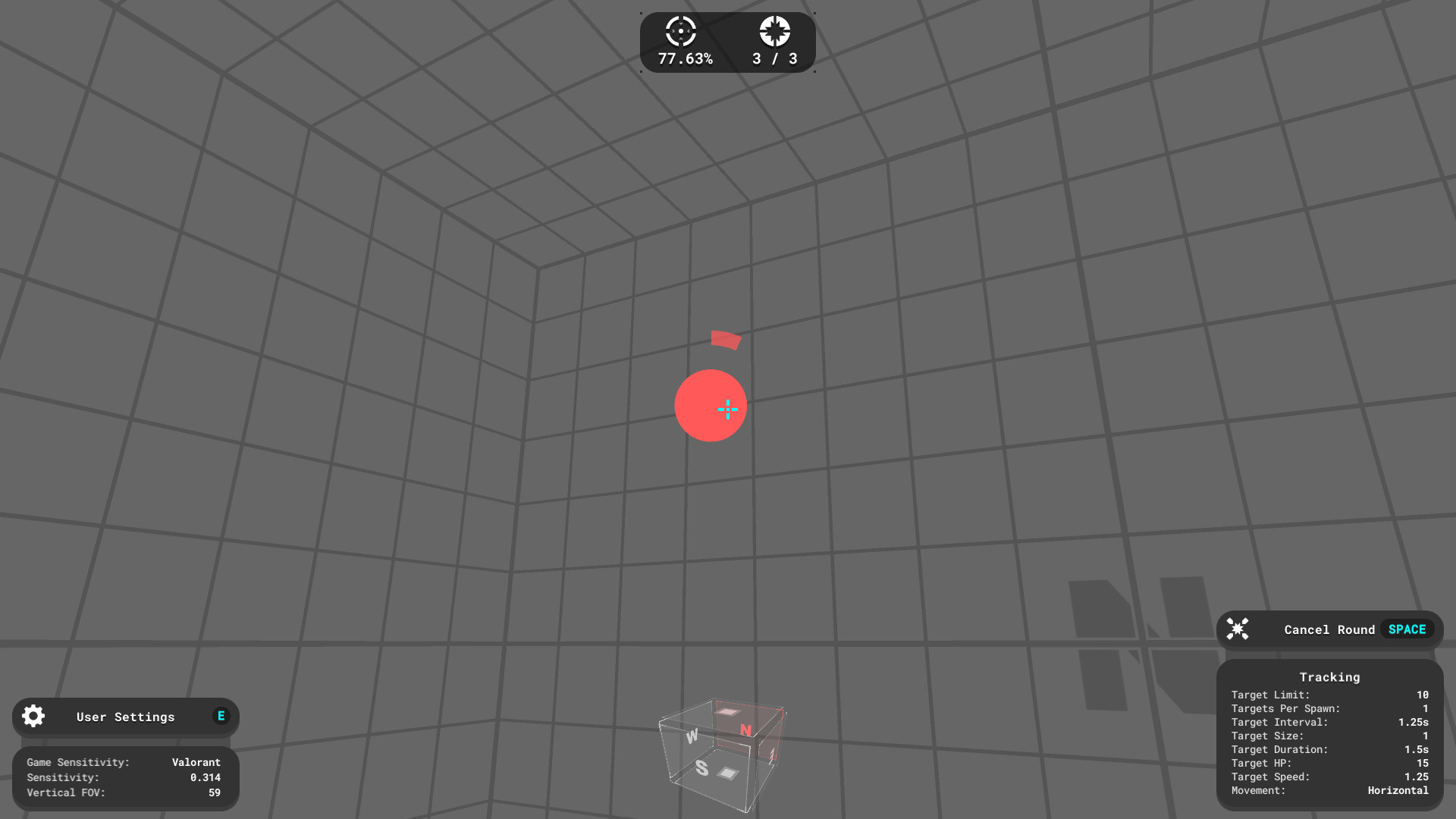 Simple FPS Aim Trainer screenshot 5