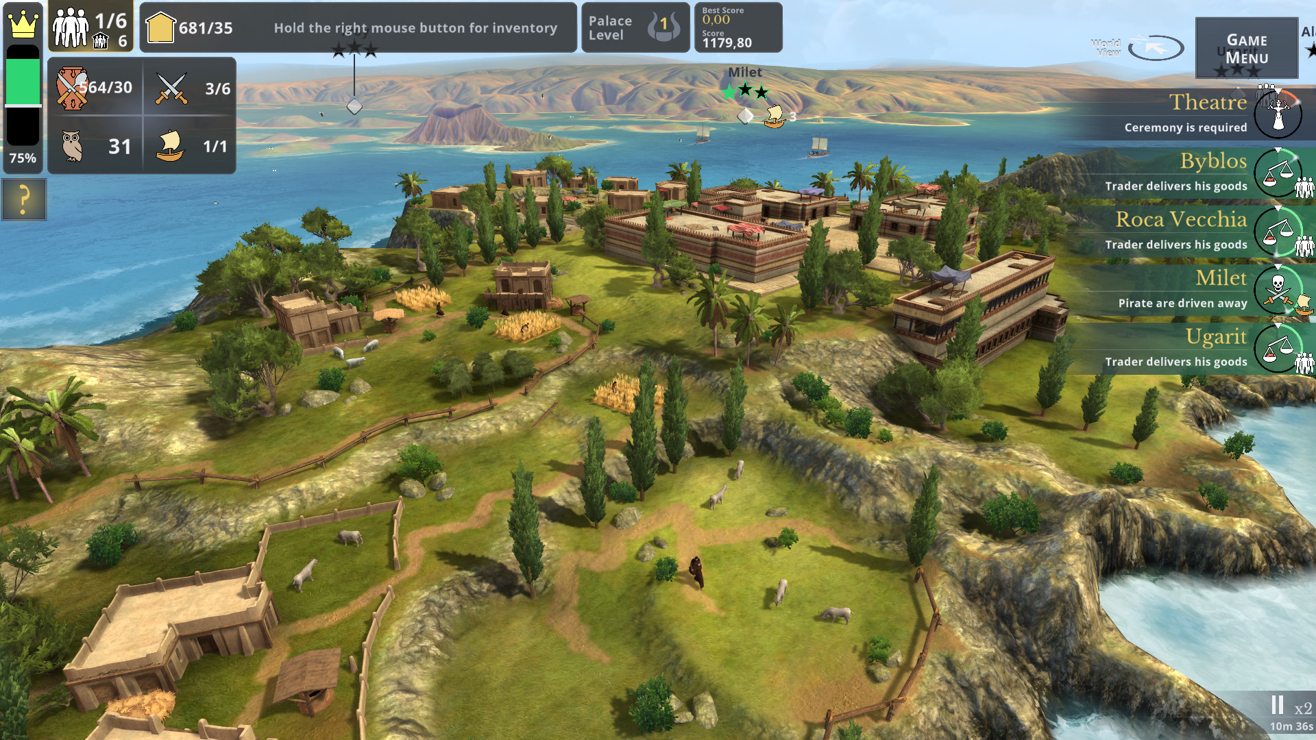 Epic Palace : Knossos screenshot 1