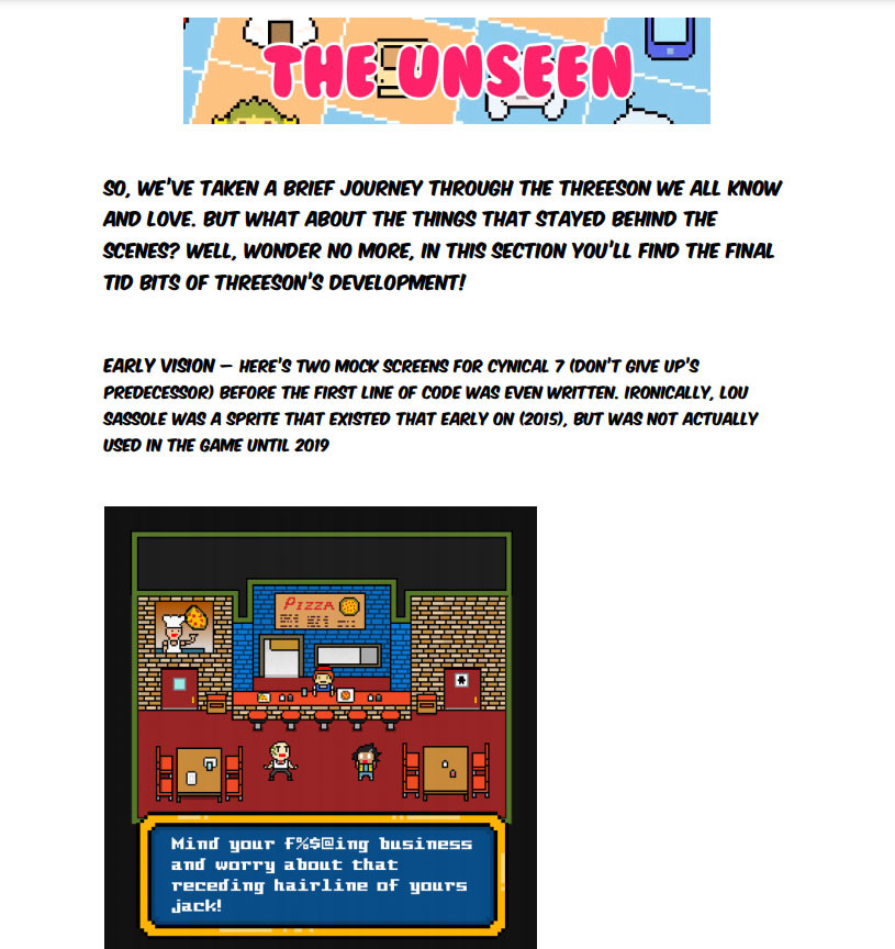 Visitor's Guide to Threeson screenshot 2