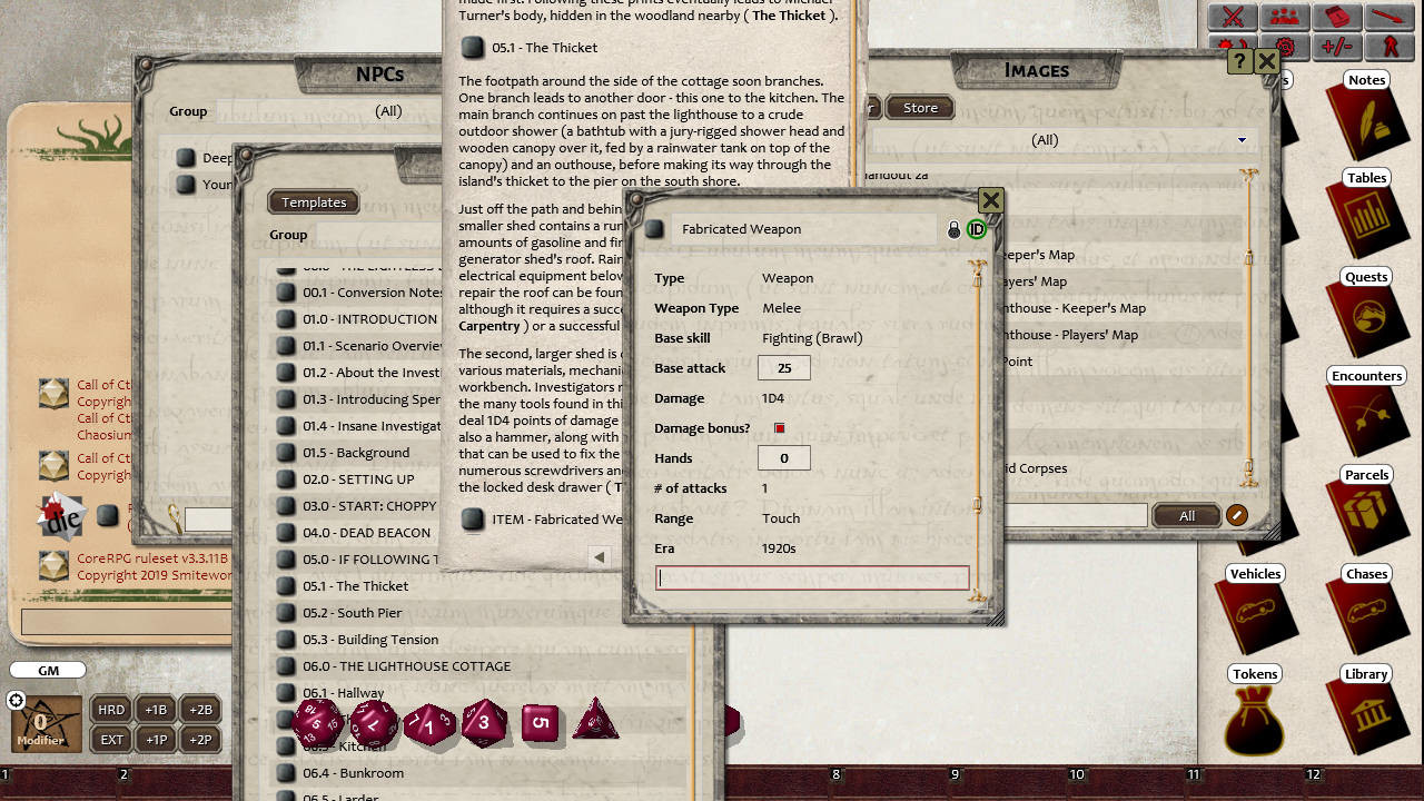 Fantasy Grounds - The Lightless Beacon screenshot 5
