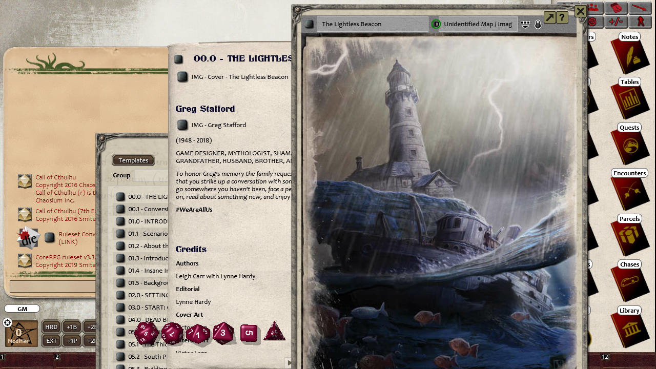Fantasy Grounds - The Lightless Beacon screenshot 4