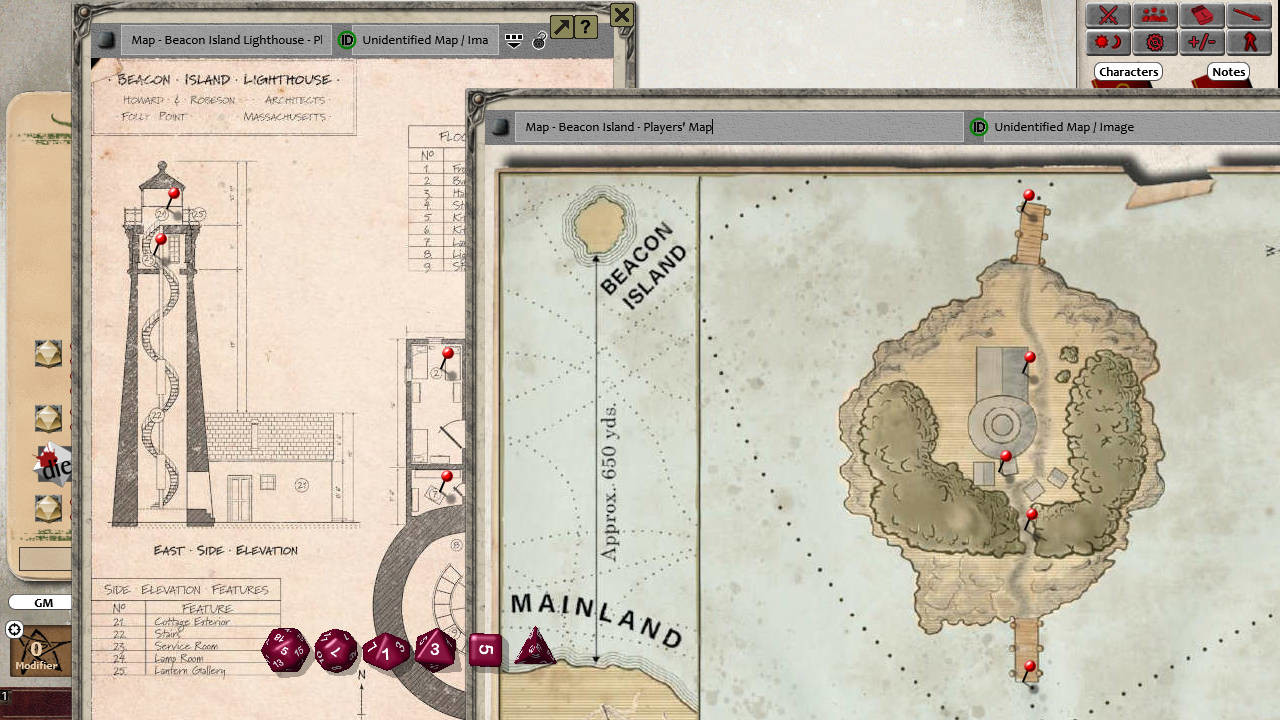 Fantasy Grounds - The Lightless Beacon screenshot 1