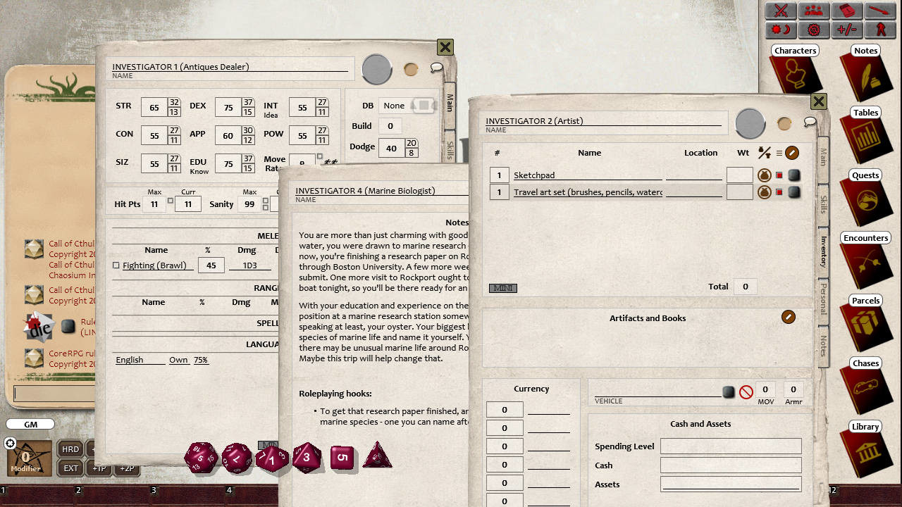 Fantasy Grounds - The Lightless Beacon screenshot 3