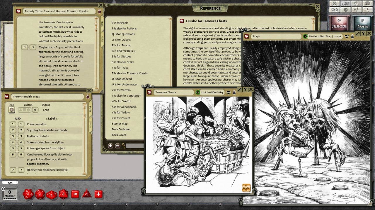 Dungeon Alphabet: Expanded (Hardback, System Neutral Sourcebook) main image 0