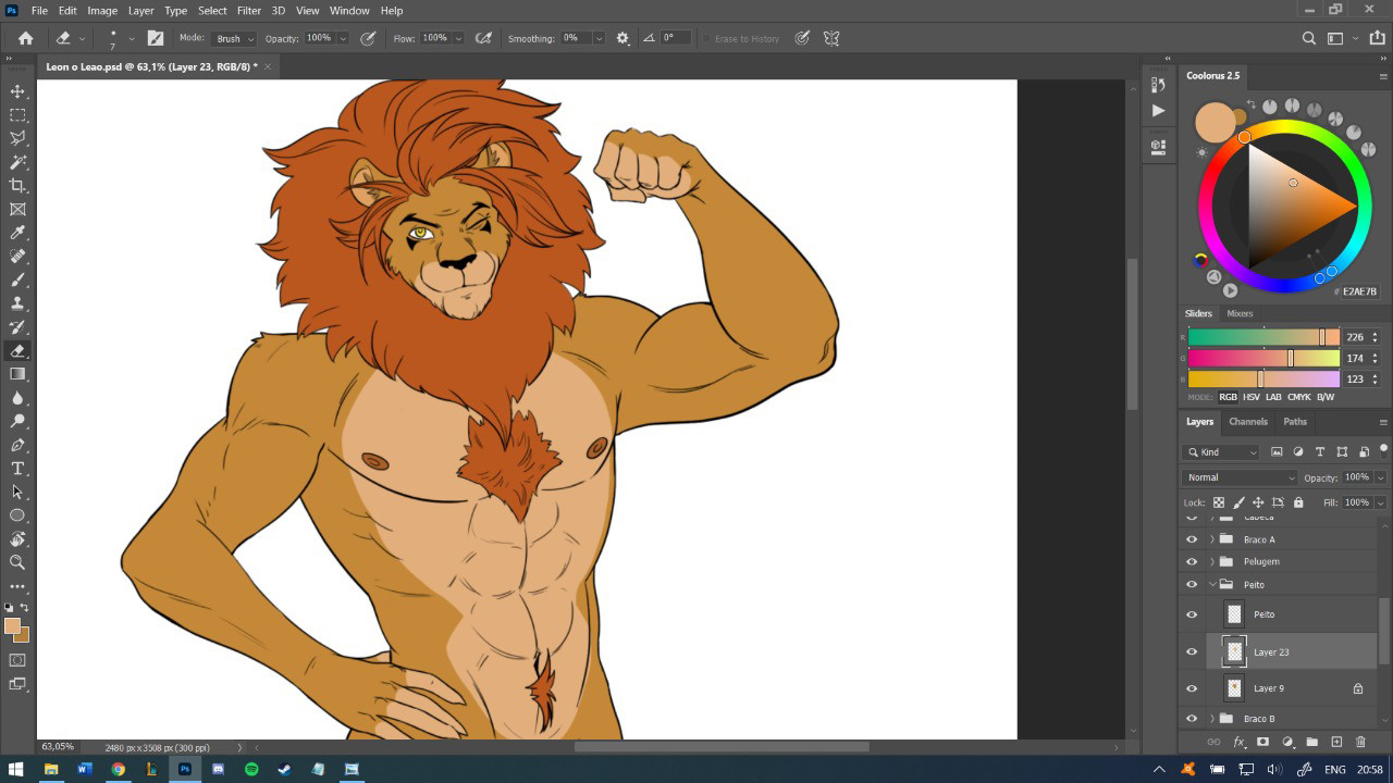 Furry Heroes - Adult Art Pack screenshot 2